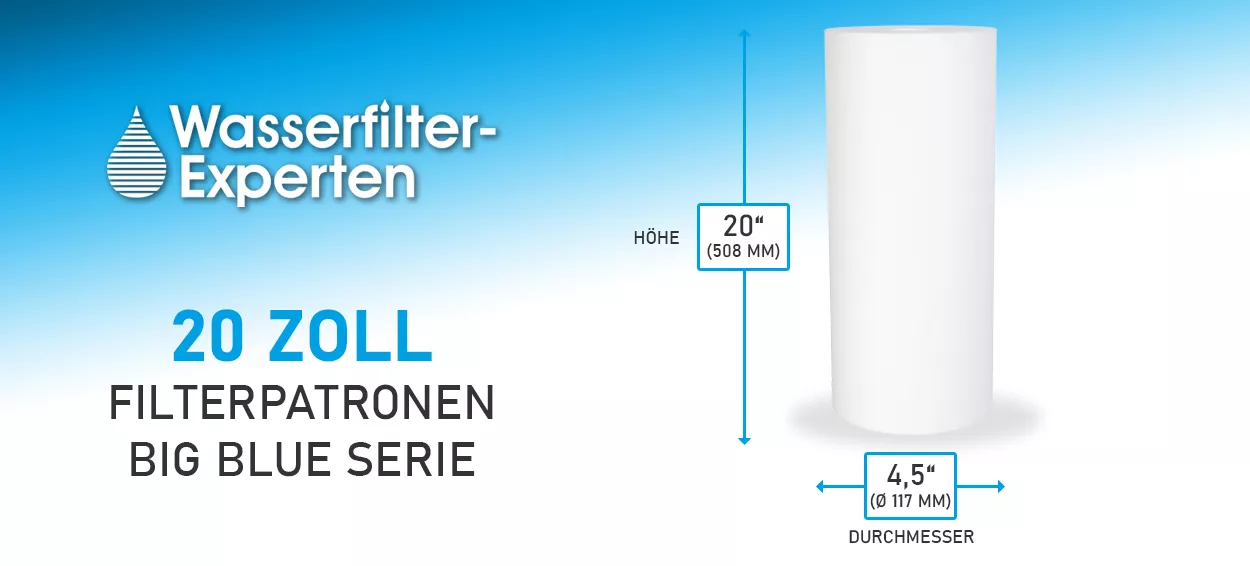 20 Zoll Filterpatronen (Big Blue)