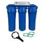 Preview: Bild von Dreistufiges 10 Zoll Untertisch-Wasserfilter System Preview: Bild von Dreistufiges 10 Zoll Untertisch-Wasserfilter System