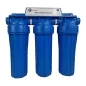 Preview: Bild von Dreistufiges 10 Zoll Untertisch-Wasserfilter System Preview: Bild von Dreistufiges 10 Zoll Untertisch-Wasserfilter System