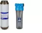 Preview: Wasserfilter gegen Eisen und Mangan inklusive Filtergehäuse und Entnahmehahn