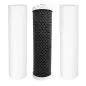 Preview: Osmose Anlagen Ersatzfilter Set 300/500/600/800/1200/1600 GPD ohne Membrane Preview: Osmose Anlagen Ersatzfilter Set 300/500/600/800/1200/1600 GPD ohne Membrane
