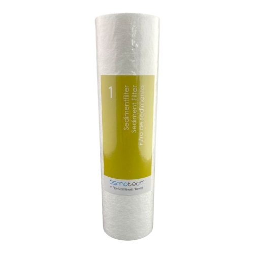 Preview: 4-teiliges Osmotech 9 Zoll Filterset für Osmoseanlagen Ultimate PLUS (Superflow), Vista, Europe