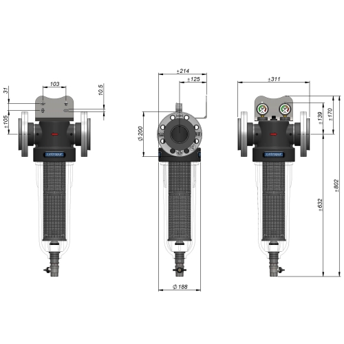Preview: Cintropur NW 800 3″ Wasserfilter – Industrieller Schutz und erstklassige Wasseraufbereitung