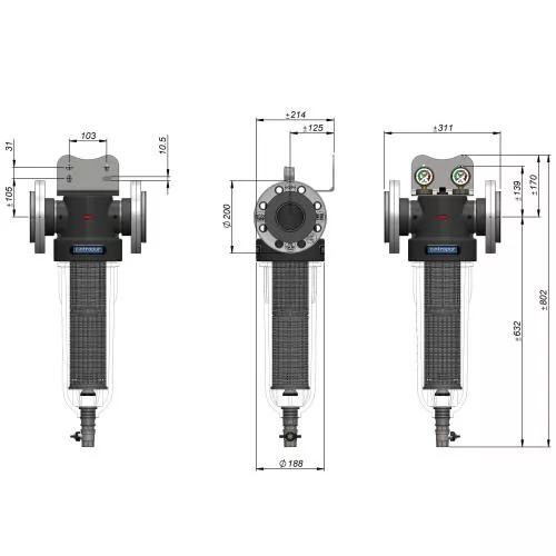 Cintropur NW 800 3″ Wasserfilter – Industrieller Schutz und erstklassige Wasseraufbereitung