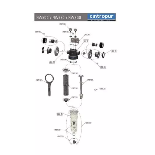 Cintropur NW 800 3″ Wasserfilter – Industrieller Schutz und erstklassige Wasseraufbereitung