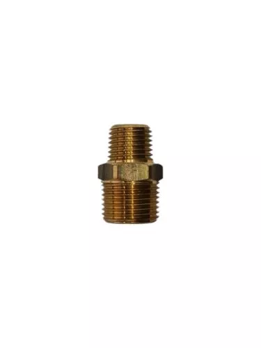 Doppelnippel R 3/8"-R 1/4"