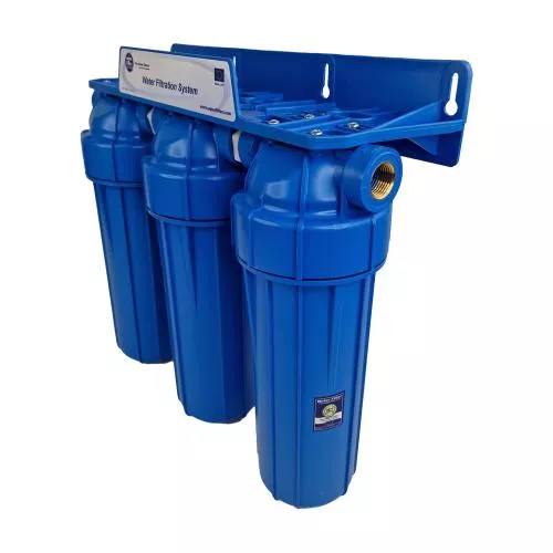 Bild von Dreistufiges 10 Zoll Untertisch-Wasserfilter System