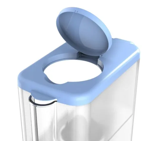 Ecosoft Slim Blue Wasserfilterkanne – Farbe Blau, 3,5 Liter