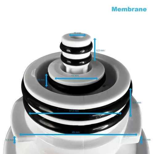 Ersatzfilter-Set mit Osmose Membrane WM Plus Auftisch-Mobil