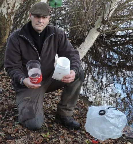 Filterbeutel zur Vorfilterung von Oberflächen- oder Brunnenwasser