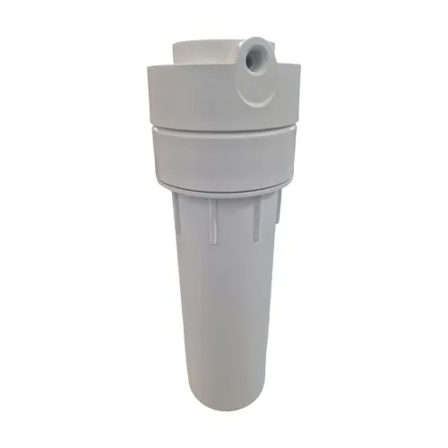 Filtergehäuse 10 Zoll mit Quickchange Anschlüssen, weiß