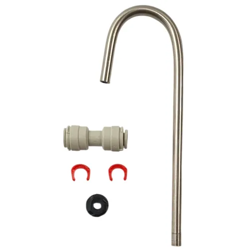 Freier Abwasserauslauf 1/4 " Durchführung durch Edelstahlspülen