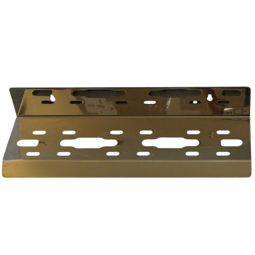 Preview: 3‑fach Edelstahl Wandhalterung für Wasserfilter Big 10 & 20 Zoll