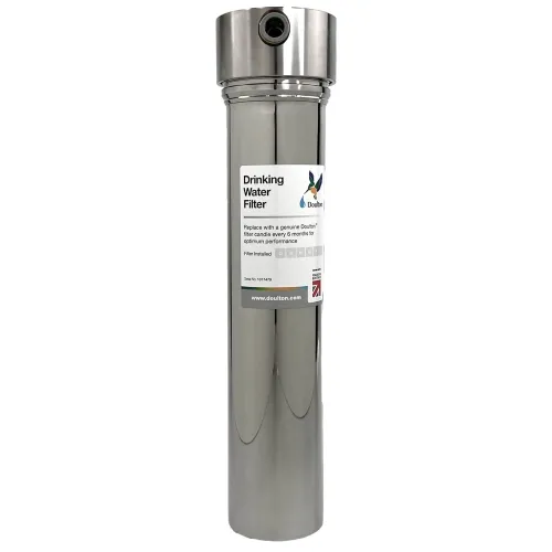 Doulton HIS Wasserfilter aus Edelstahl mit Push-Fit