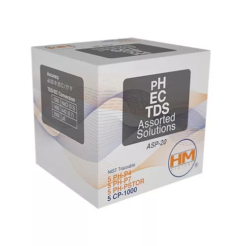 HM-Digital ASP-20 - Kalibrier- und Wartungslösung für Messgeräte (großes Set)