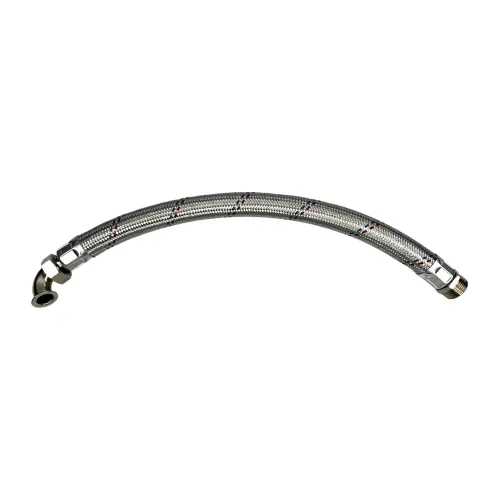 Flexolanschlauch MIT Winkel, 60cm länge, 1 Zoll Anschlüsse