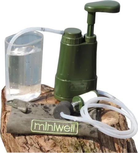 Outdoor Wasserfilter MINIWELL L610 (0,01 Mikron) entfernt Viren und Bakterien