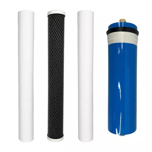 Osmose Anlagen Ersatzfilter Set 1600 GPD (20 Zoll) inkl. Membranen