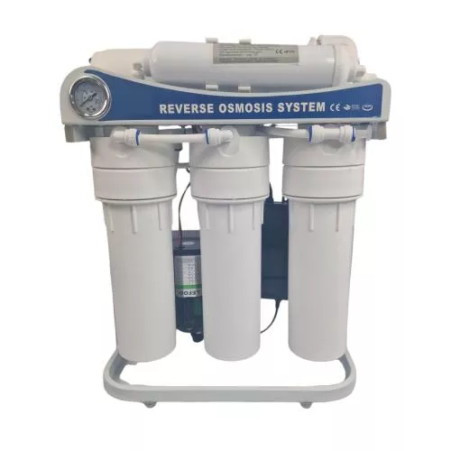Premium Osmoseanlage 800 GPD mit Bypass - stromloser Betrieb möglich