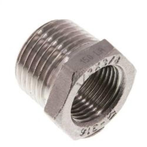 Reduziernippel R 1/2"(AG)-Rp 3/8"(IG)