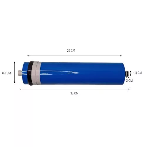 Osmose Membrane 800 GPD 3013-800 für Osmoseanlagen