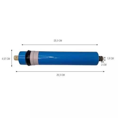 Osmosemembran für Osmoseanlagen Membrane 100 GPD