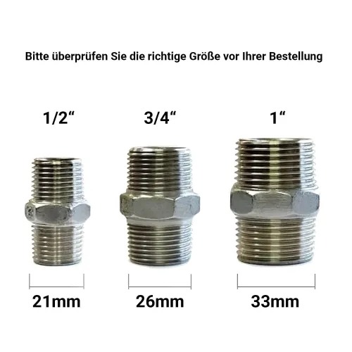 Filtergehäuse10 Zoll Messinggewinde 1 Zoll