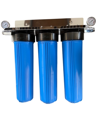 Preview: Wasserfilter Hausanschluss 20" | Big Blue | Leer (ohne Filtereinsätze)