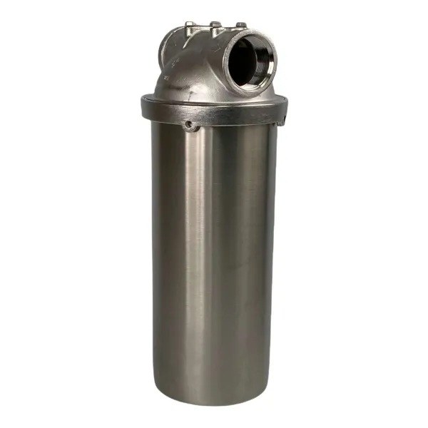 Edelstahl Filtergehäuse | 10 Zoll BIG | 1 1/2 Zoll IG Edelstahl Filtergehäuse | 10 Zoll BIG | 1 1/2 Zoll IG