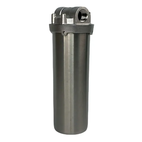 Edelstahl Filtergehäuse | 10 Zoll | 3/4 Zoll IG Edelstahl Filtergehäuse | 10 Zoll | 3/4 Zoll IG