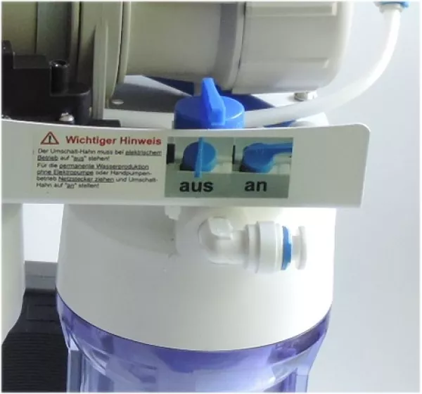 1600 GPD Directflow Osmoseanlage der neusten Generation mit Handpumpen-Set 1600 GPD Directflow Osmoseanlage der neusten Generation mit Handpumpen-Set