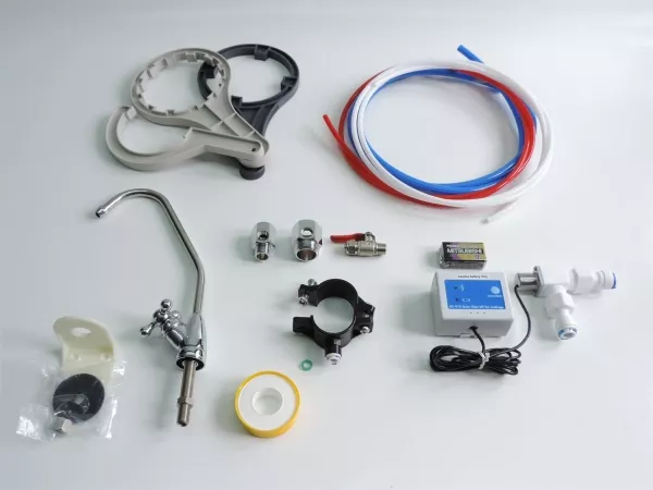 1600 GPD Directflow Osmoseanlage der neusten Generation mit Handpumpen-Set 1600 GPD Directflow Osmoseanlage der neusten Generation mit Handpumpen-Set