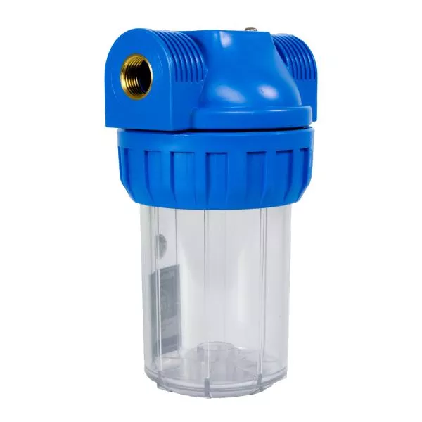 3-teiliges Wasserfiltergehäuse Set 5 Zoll inkl. Wasserfilter nach Auswahl