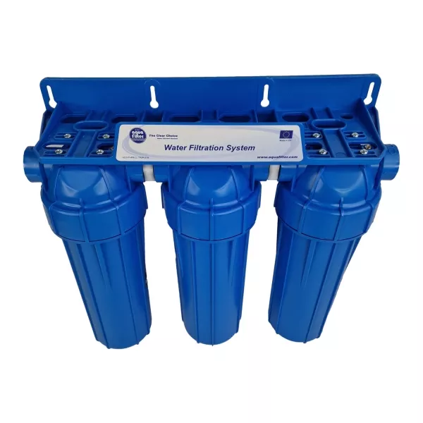 Bild von Dreistufiges 10 Zoll Untertisch-Wasserfilter System Bild von Dreistufiges 10 Zoll Untertisch-Wasserfilter System