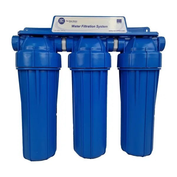 Bild von Dreistufiges 10 Zoll Untertisch-Wasserfilter System