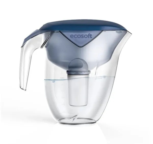 Ecosoft NEMO Sapphire Wasserfilterkanne – Farbe Blau, 2,5 Liter