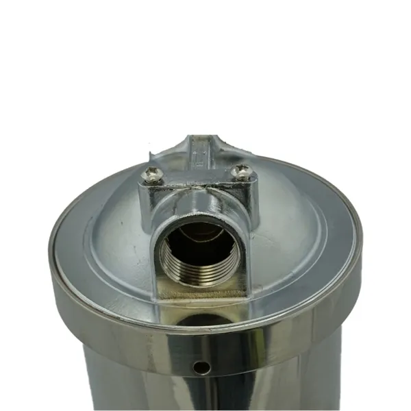 Edelstahl Filtergehäuse 20 Zoll BIG Edelstahl Filtergehäuse 20 Zoll BIG
