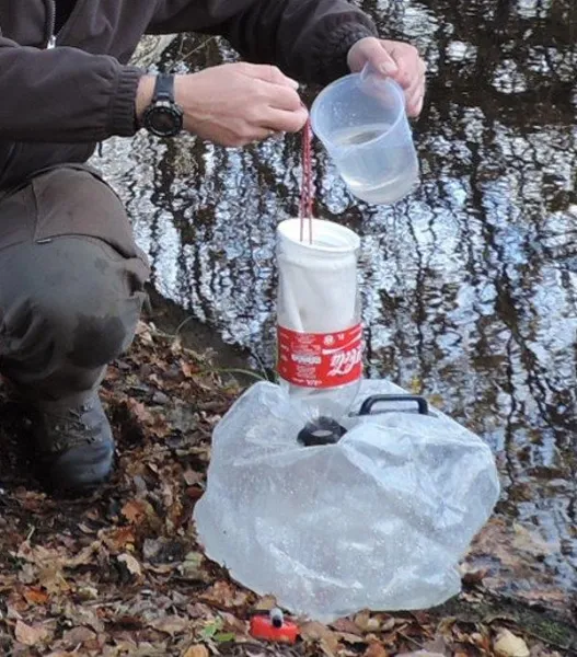 Filterbeutel zur Vorfilterung von Oberflächen- oder Brunnenwasser