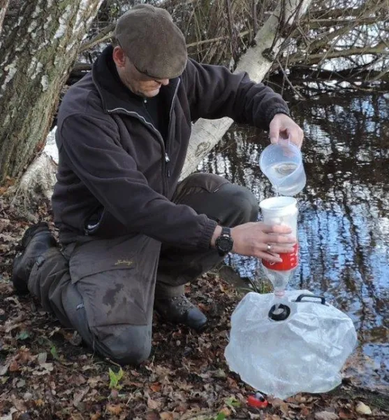 Filterbeutel zur Vorfilterung von Oberflächen- oder Brunnenwasser