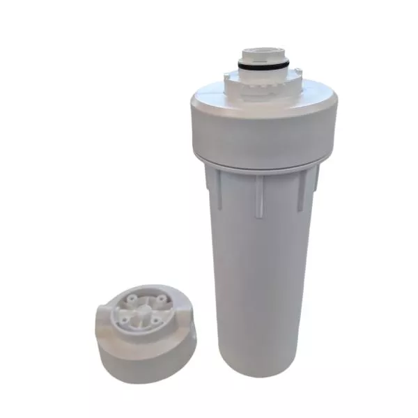 800 GPD Directflow Umkehrosmoseanlage | 5-stufig | Vorfiltergehäuse mit Bajonettverschluss 800 GPD Directflow Umkehrosmoseanlage | 5-stufig | Vorfiltergehäuse mit Bajonettverschluss