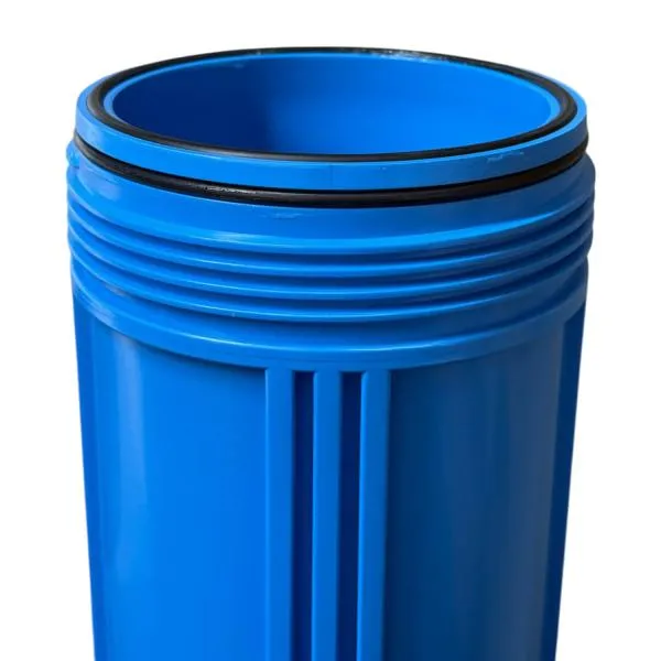 Filtergehäuse 20" Big Blue | Blau | 1 Zoll Messing-Gewinde | inkl. Filterschlüssel Filtergehäuse 20" Big Blue | Blau | 1 Zoll Messing-Gewinde | inkl. Filterschlüssel