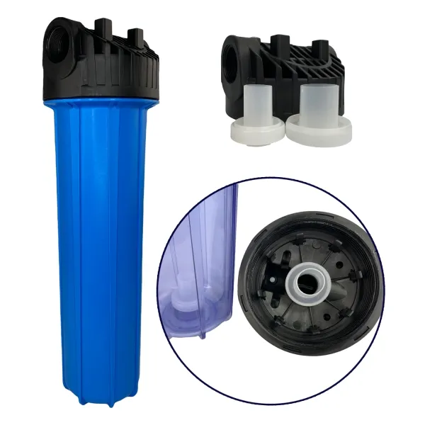 Filtergehäuse Big Blue | 20 Zoll | Blau | 1 1/2 Zoll IG - Filteradapter Filtergehäuse Big Blue | 20 Zoll | Blau | 1 1/2 Zoll IG - Filteradapter