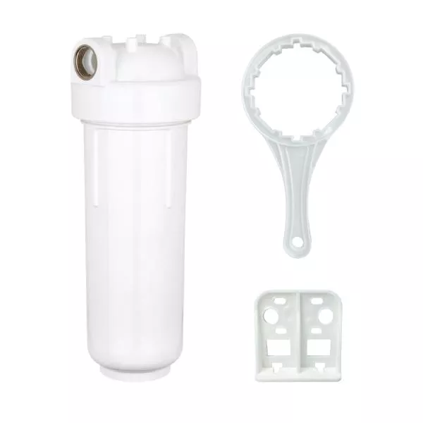 Filtergehäuse Set WF | 10 Zoll | Weiß Filtergehäuse Set WF | 10 Zoll | Weiß