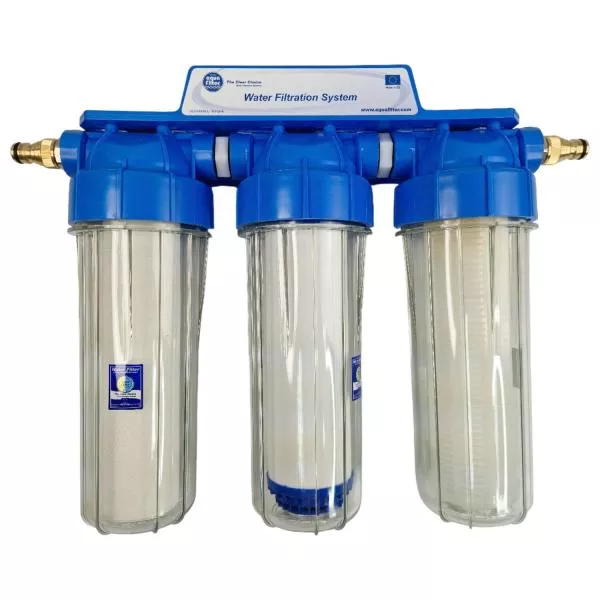 Wohnmobil Wasserfilter 3-stufig zur Frischwassertank-Befüllung Wohnmobil Wasserfilter 3-stufig zur Frischwassertank-Befüllung