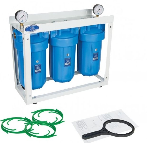 Hauswasserfilter BIG BLUE 10 Zoll mit Anti Eisen Filter