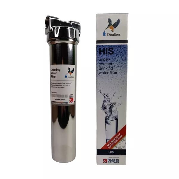 Edelstahl Wasserfilter Doulton HIS 3/8" Push Fit universell Edelstahl Wasserfilter Doulton HIS 3/8" Push Fit universell