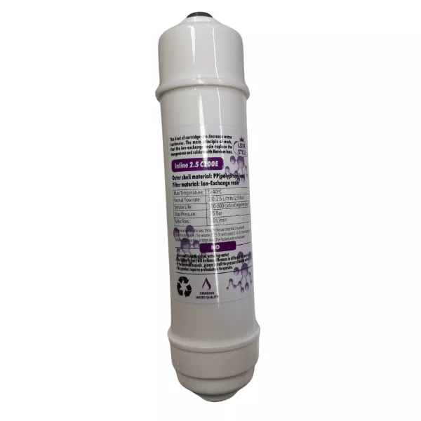 Aktivkohlegranulat In-Line Wasserfilter Kartusche 1 Mikron für Umkehrosmose-Anlagen Aktivkohlegranulat In-Line Wasserfilter Kartusche 1 Mikron für Umkehrosmose-Anlagen