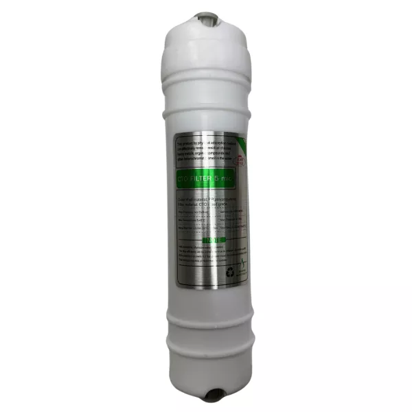 Aktivkohlegranulat In-Line Wasserfilter Kartusche 5 Mikron für Umkehrosmose-Anlagen