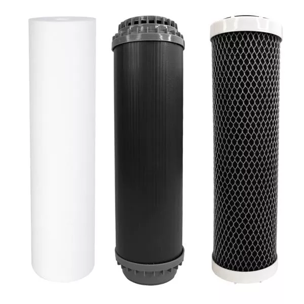 Osmose Anlagen Ersatzfilter Set 75 GPD ohne Membrane Osmose Anlagen Ersatzfilter Set 75 GPD ohne Membrane
