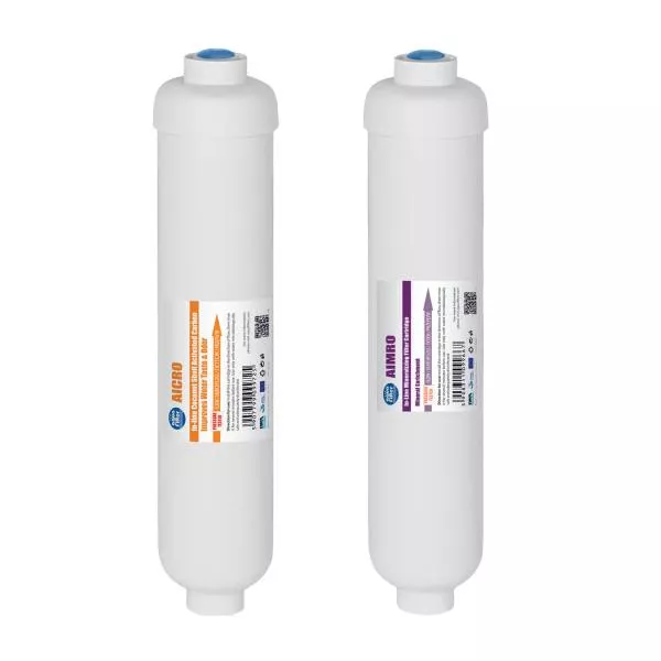 Osmose Anlagen Nachfilter Set 2-teilig für 75 GPD Umkehrosmoseanlagen Osmose Anlagen Nachfilter Set 2-teilig für 75 GPD Umkehrosmoseanlagen